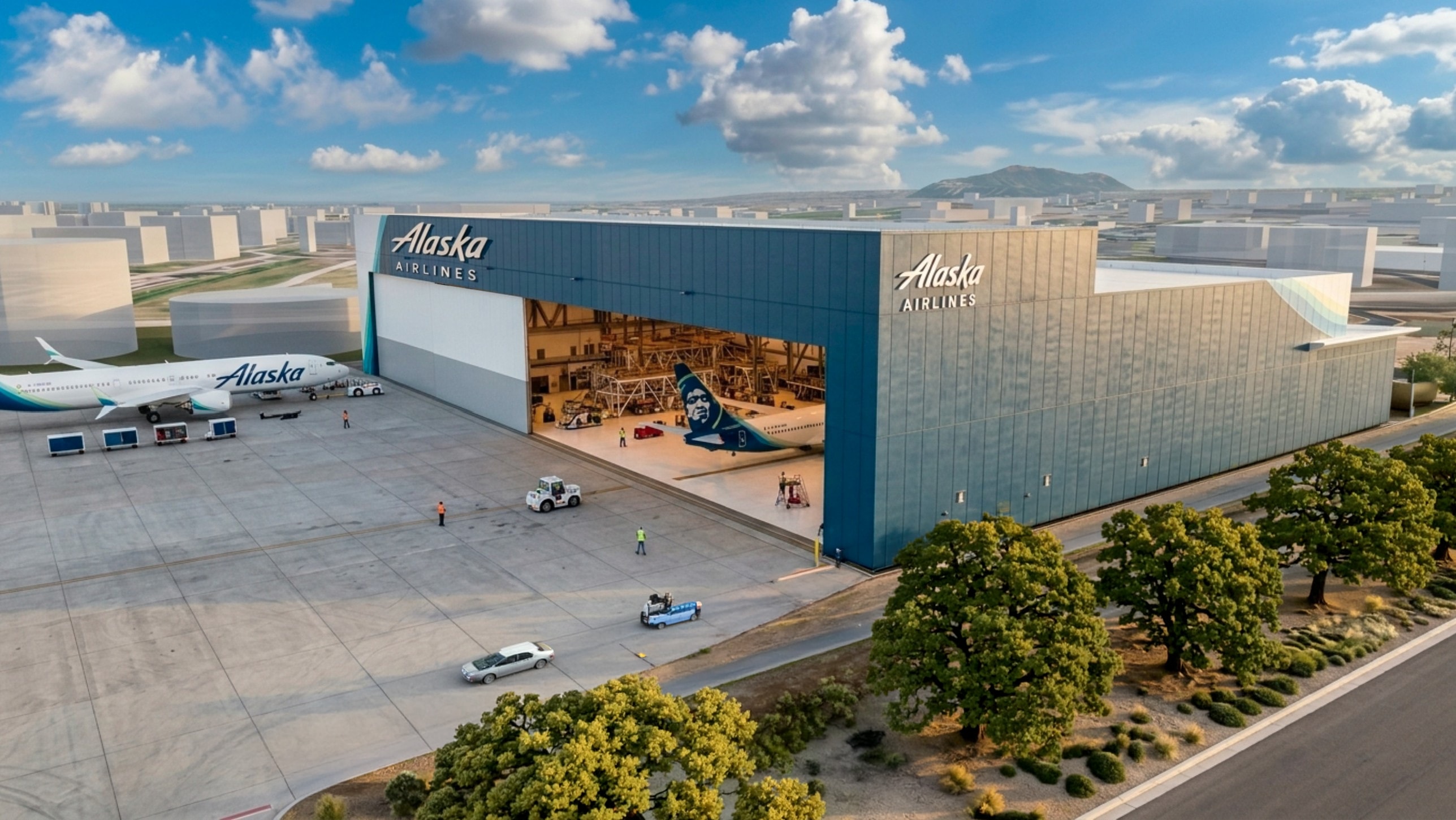 Alaska Airlines — PDX Aircraft Maintenance Hangar